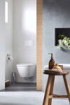 DURAVIT - D-Neo Závěsné WC se sedátkem SoftClose, Rimless, bílá 45770900A1