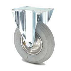 Feba Pojezdové kolečko bantamové ŠEDÉ O 200, pevné 1718