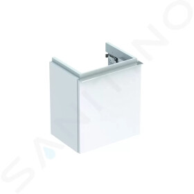 GEBERIT - iCon Spodní skříňka pod umývátko, 370x412x261 mm, bílá lesklá 840037000