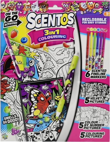 Sada voňavá Scentos na cesty