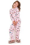 Dívčí pyžamo 2834 Laura TARO Růžová