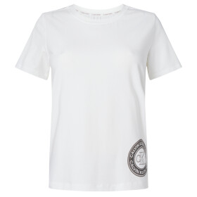 Dámské Tričko s krátkým rukávem QS6514E-100 - Calvin Klein M