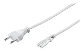 MicroConnect Power Cord EU C - C7 5m bílá (PE030750W)