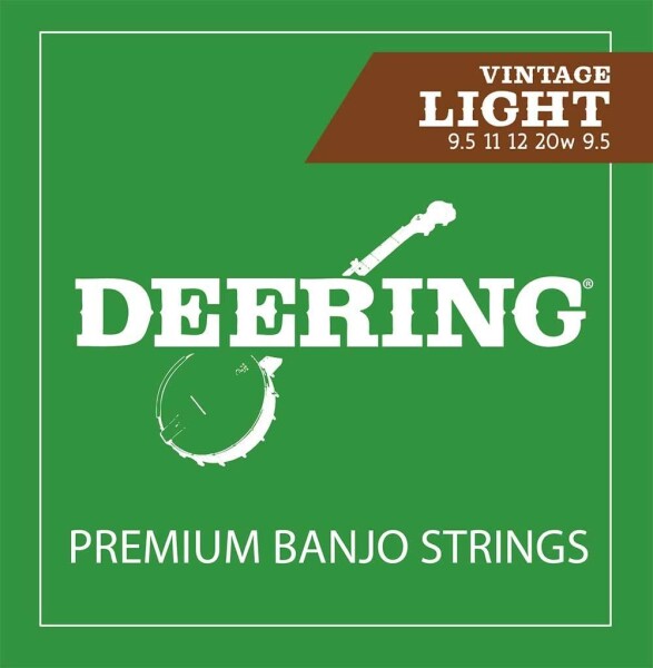 Deering Banjo Strings Vintage Light