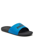 Junior žabky Cool Cat 2.0 Jr 390881 07 Modrá s černou - Puma tm.modrá-černá 38