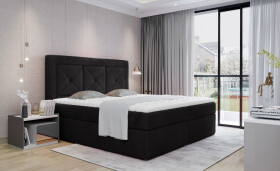 Boxspring Idris Rozměr: 180 x 200 cm, látka: MatVelvet 99