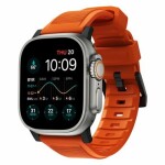 Nomad Rugged Strap řemínek pro Apple Watch oranžová-černá (NM01217985)