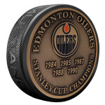 Mustang Puk Edmonton Oilers NHL Stanley Cup Years Gold Medallion