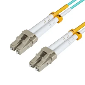 MicroConnect Optical Fibre Cable LC/LC Multimode duplex OM3 20m modrá (FIB442020)