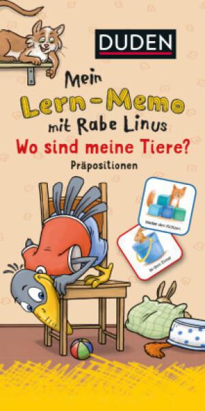 Mein Lern-Memo mit Rabe Linus - Wo sind meine Tiere? - RAAB, DOROTHEE
