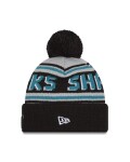 New Era Pánská zimní čepice San Jose Sharks NHL Pom Wordmark