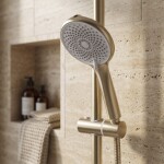 REA - Sprchový set Foss Clif Brush Gold REA-P3913