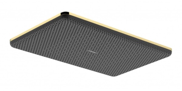 HANSGROHE - Raindance Alive Q Hlavová sprcha, 21x34 cm, leštěný vzhled zlata 24530990