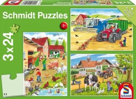 SCHMIDT Puzzle Na farmě