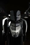 Plexi štít na CFMOTO 300NK-černé barvy