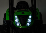 Mamido Dětský elektrický traktor A011 24V 400W zelený