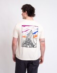 Tričko Patagonia M's Cloud Crag T-Shirt Undyed Natural