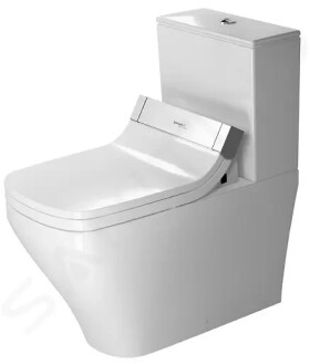 DURAVIT - DuraStyle WC kombi mísa pro SensoWash, s WonderGliss, bílá 21565900001