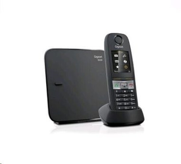 Gigaset E630 černá / DECT/ bezdrátový telefon / CLIP / GAP (S30852-H2503-R601)