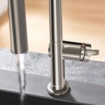 HANSGROHE - M54 Dřezová baterie Talis, vzhled nerezu 72804800