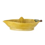 Bloomingville Keramický lis na citrony Limone Lemon, žlutá barva, keramika