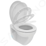 IDEAL STANDARD - Eurovit Závěsné WC, ploché splachování, bílá V340301