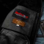 Pánská Kožená Zimní Bunda Bomber Aziel Pravý Kožíšek Brixton Velikost: M