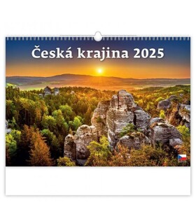 Kalendář nástěnný 2025 Česká krajina