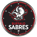 Wincraft Hodiny Buffalo Sabres NHL Chrome Clock