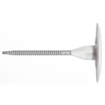 Fischer 561799 - Vrut konstrukční do dřeva pr. 6 x 160 mm s talířovou hlavou TX 30 pro dřevostavby, FPF II WTP - bílý zinek