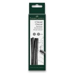 Faber-Castell Pitt Monochrome přírodní uhel 6 ks, 6-11 mm