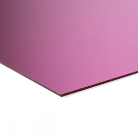Akryl pro laserové zpracování 300 x 200 x 2 mm - Růžový