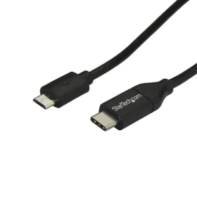 StarTech kabel USB-C na MicroUSB černá / 480 Mbps / Thunderbolt 3 / 1m (USB2CUB1M)