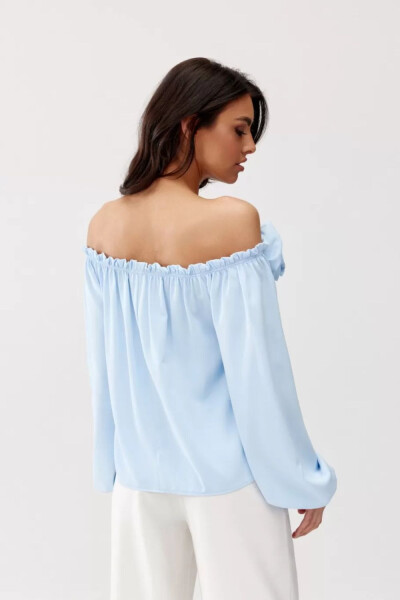 Halenka BLU0180 světle modrá - Roco Fashion M-38