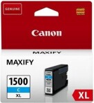 Canon PGI-1500XL C, azurová (9193B001) - originální kazeta