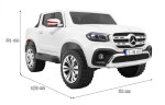 Mamido Elektrické autíčko Mercedes-Benz X-Class MP4 4x4 bílé