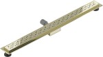 MEXEN/S - Flat M12 odtokový žlab 80 cm zlatý 1521080-15