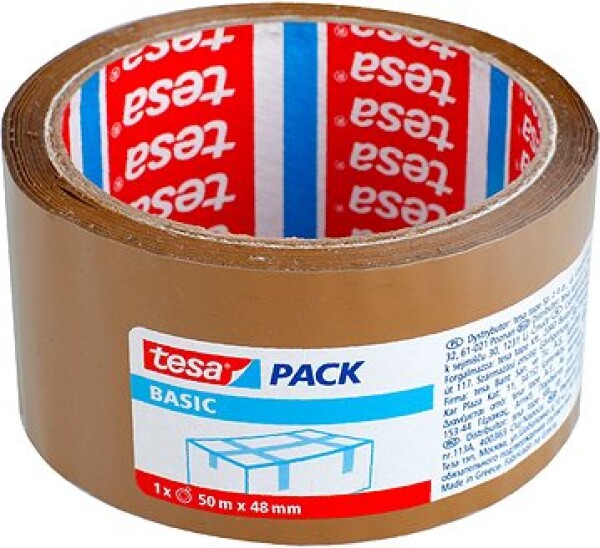 Tesa Basic 58575 lepící páska 45 mm, 40 m hnědá