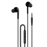 Dudao X3 drátová sluchátka do uší černá / s mikrofonem / 3.5 mm jack (204525)