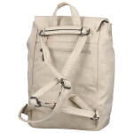 Trendy dámský koženkový kabelko-batoh Vexen, krémový