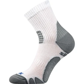 VOXX Ponožky sportovní SILO s ionty stříbra BÍLÉ 39-42 110585