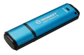 Kingston IronKey Vault Privacy 50 512GB modrá / Flash Disk / USB 3.2 Gen 1 - (USB-A) / FIPS 197 (IKVP50/512GB)