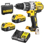 DeWalt DCD996P2 / Aku Bezuhlíková příklepová vrtačka šroubovák / 18 V XR Li-Ion XRP / 2x 5.0Ah