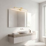 Koupelnové nástěnné LED svítidlo SWE044-1W 60cm GOLD OSW-20144