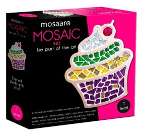 MOSAARO Sada na výrobu mozaiky - Cupcake