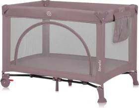 LIONELO Postýlka cestovní Laura Pink Nude / do 15 kg (LO-LAURA PINK NUDE)