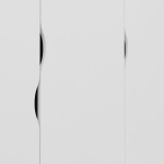 Třídveřová retro šatní skříň Oslo 75468 bílá/struktura dubu