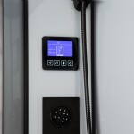 KERRA - Hydromasážní box Orion 90 černá černá 5907548123473