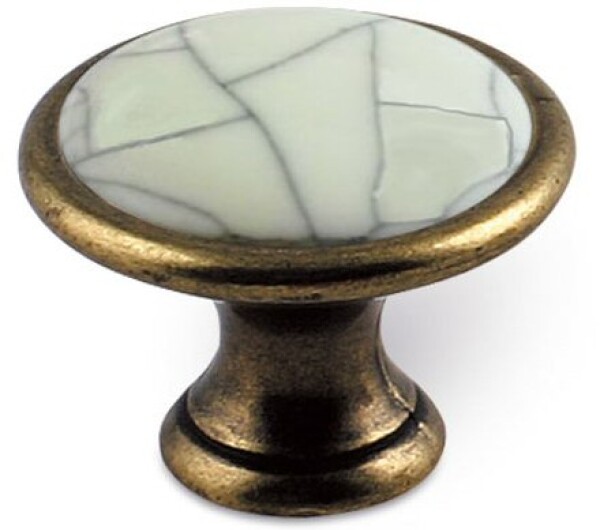 Siro Nábytková knopka 1700 staromosaz (S12938)