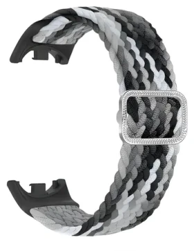 Beline Nylonový řemínek pro Xiaomi Smart Band 8/9/10 černo-bílá / Řemínek pro Xiaomi Smart Band / Nylonový